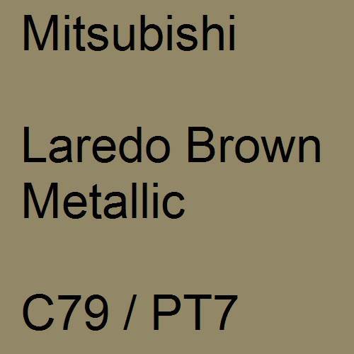 Mitsubishi, Laredo Brown Metallic, C79 / PT7.